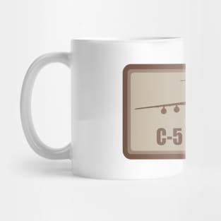 C-5 Galaxy Patch (subdued) Mug